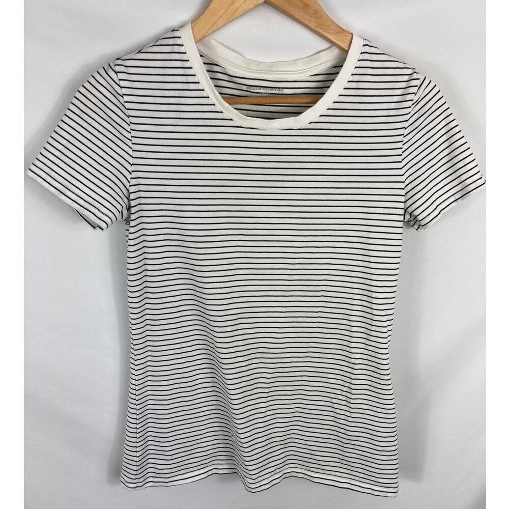 Amazon Basics Stripe Tshirt Size Small